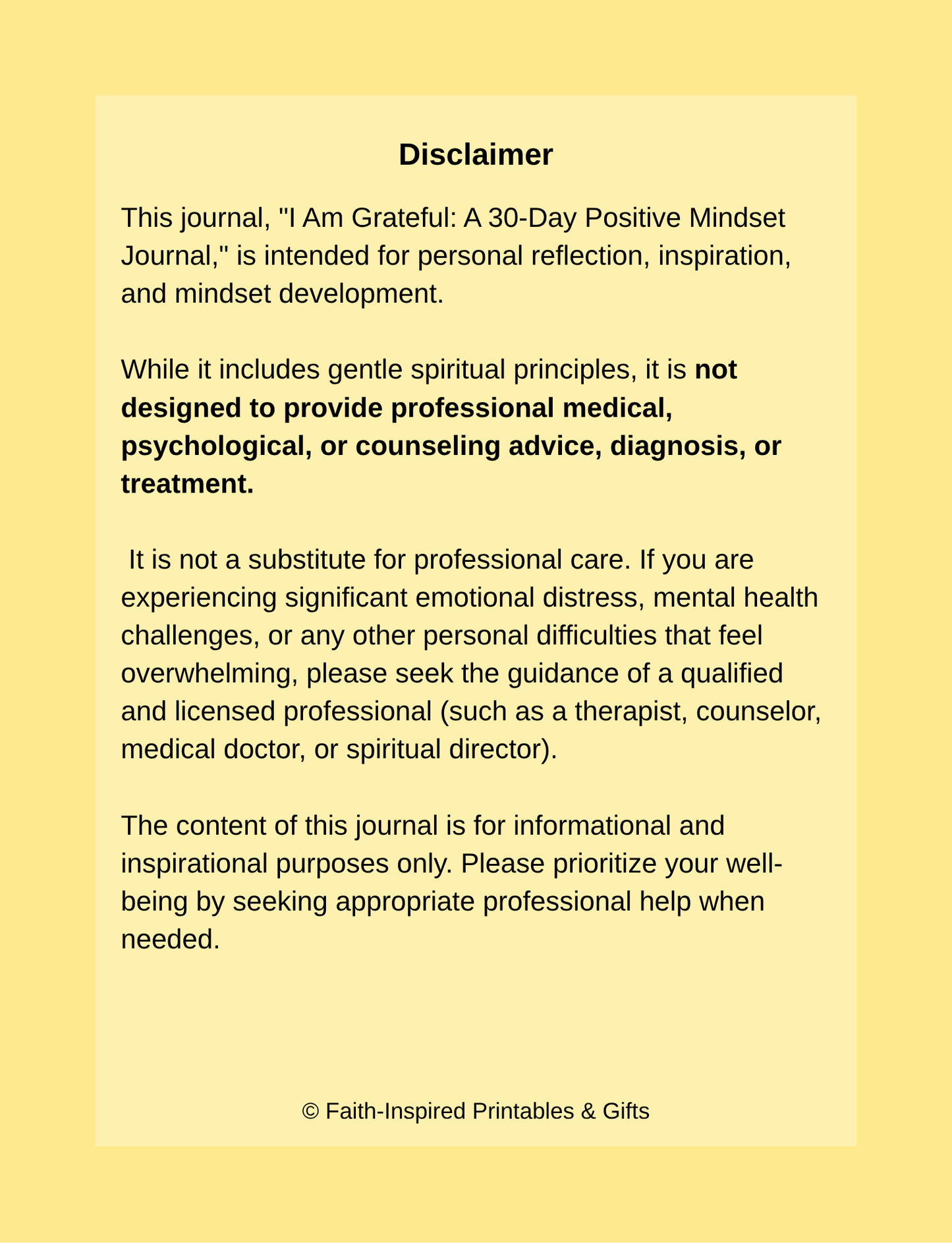 I Am Joyful: A 30-Day Positive Mindset Journal: Daily Prompts, Scripture Reflections, and Inspirational Insights to Cultivate Joy, Gratitude, and a Radiant Outlook Paperback