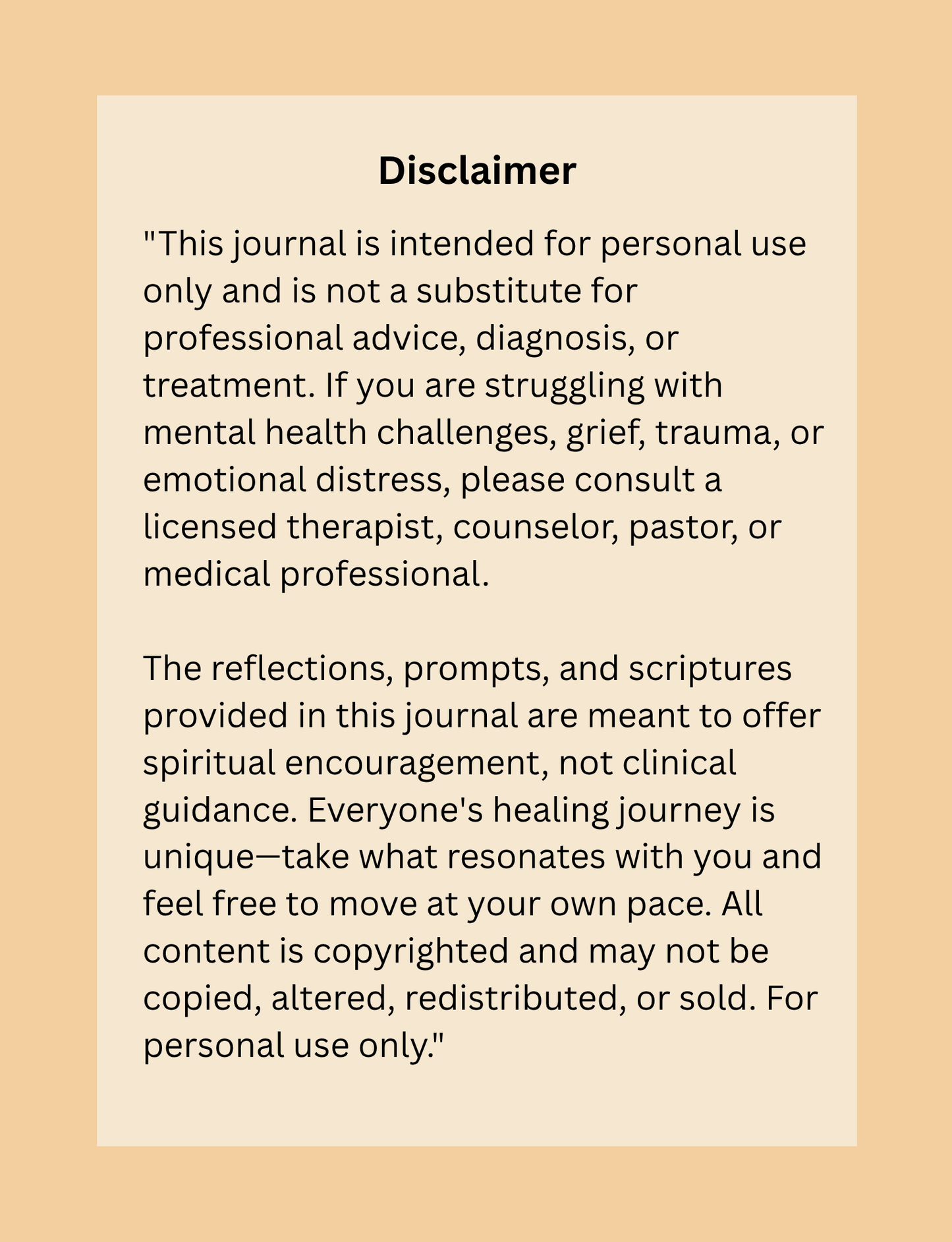 Healing Through the Heartbreak: A 30-Day Faith Journal for Parents Coping with Loss Paperback