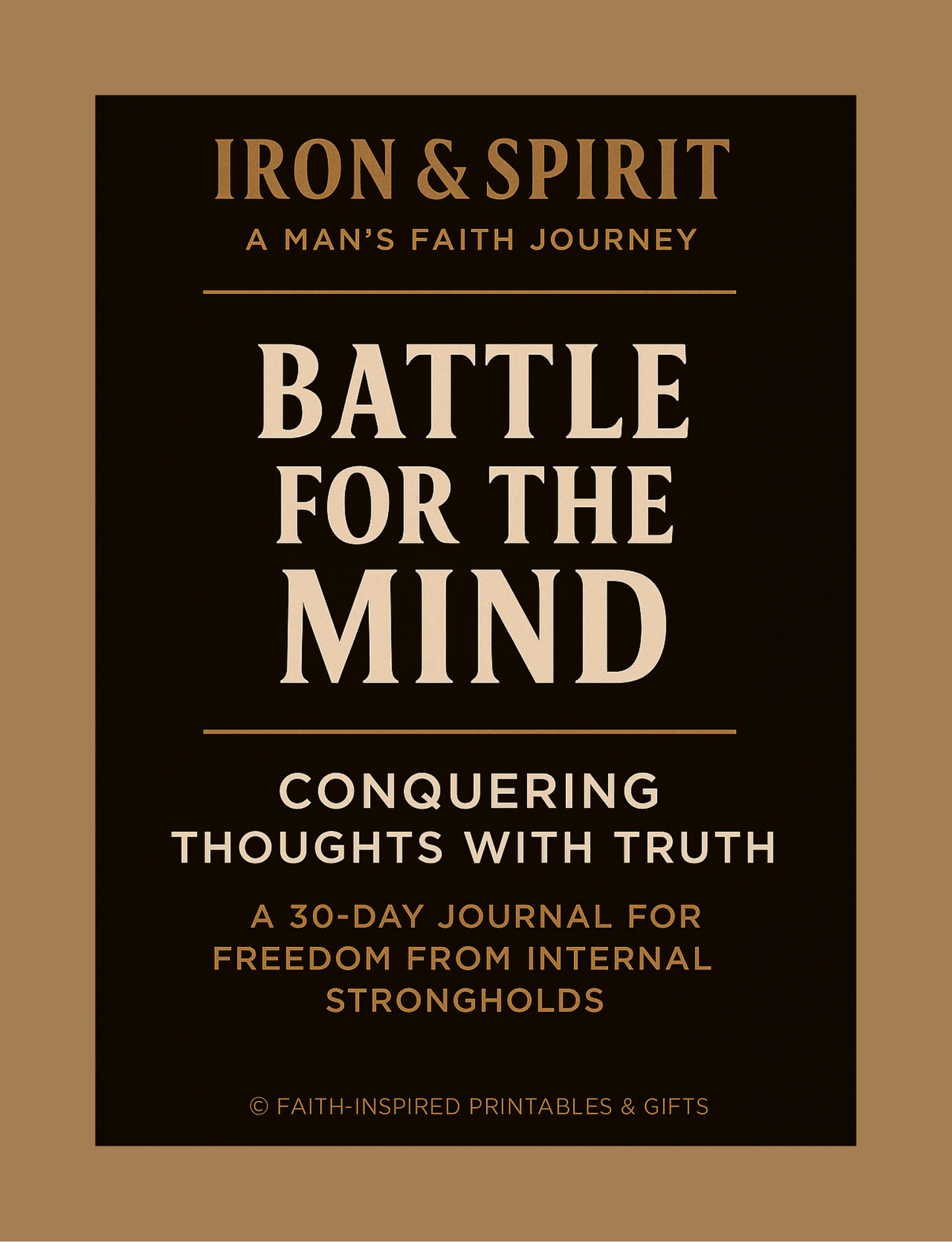 Men’s Strength & Faith Journals: 4‑Week 1‑1 Coaching