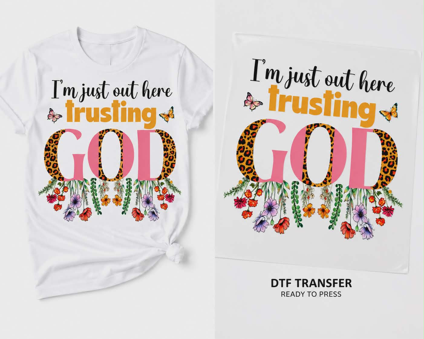 Faith‑Inspired Graphic Tee Collection DTF TSHIRTS