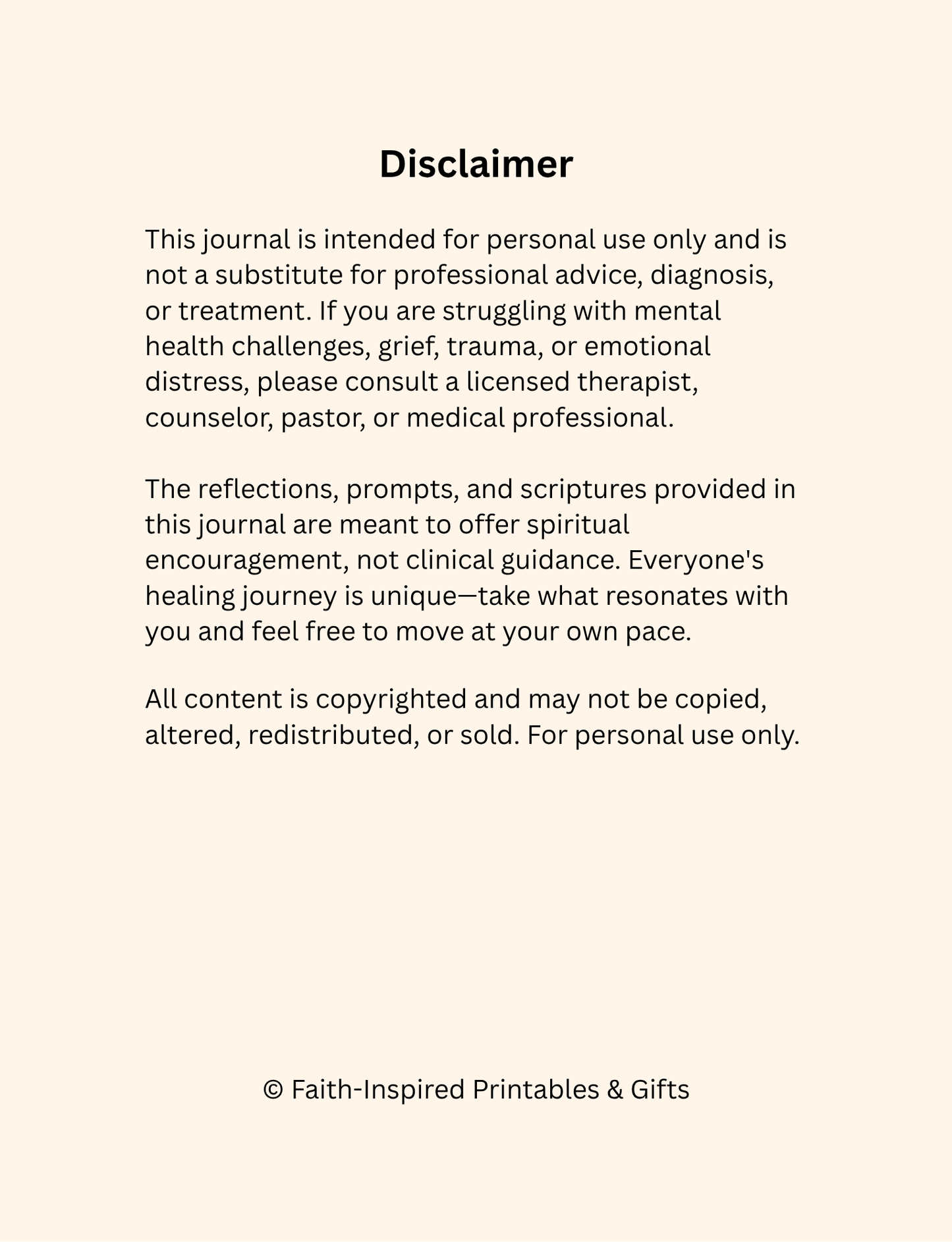 Healing Through the Heartbreak: A Journal for Parents of Children Living Far Away Paperback