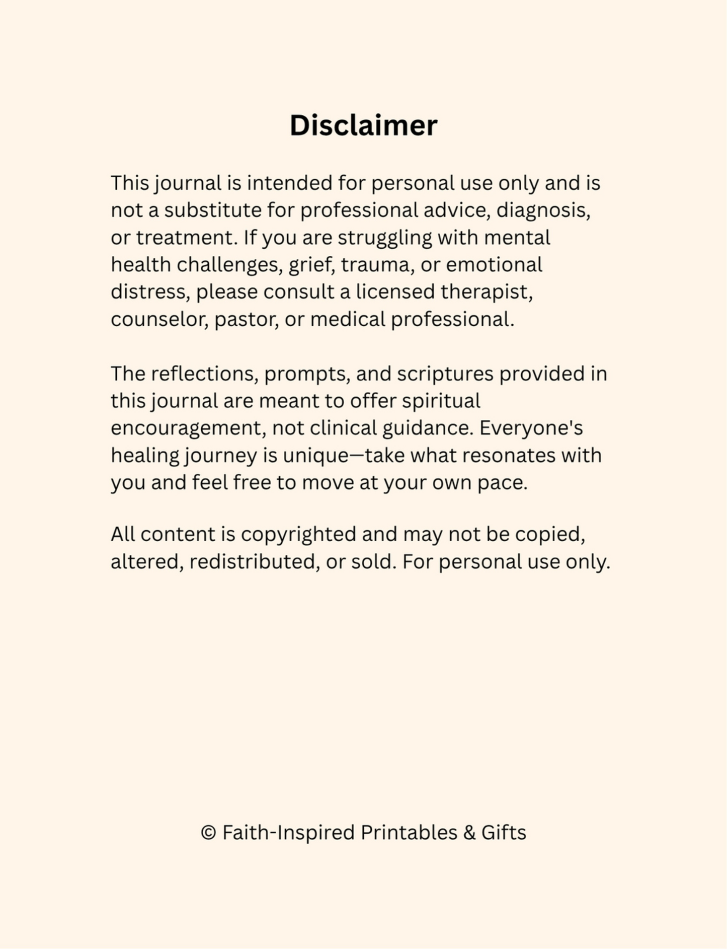 Healing Through the Heartbreak: A Grief Journal for Parents Who've Lost a Child to Addiction Paperback