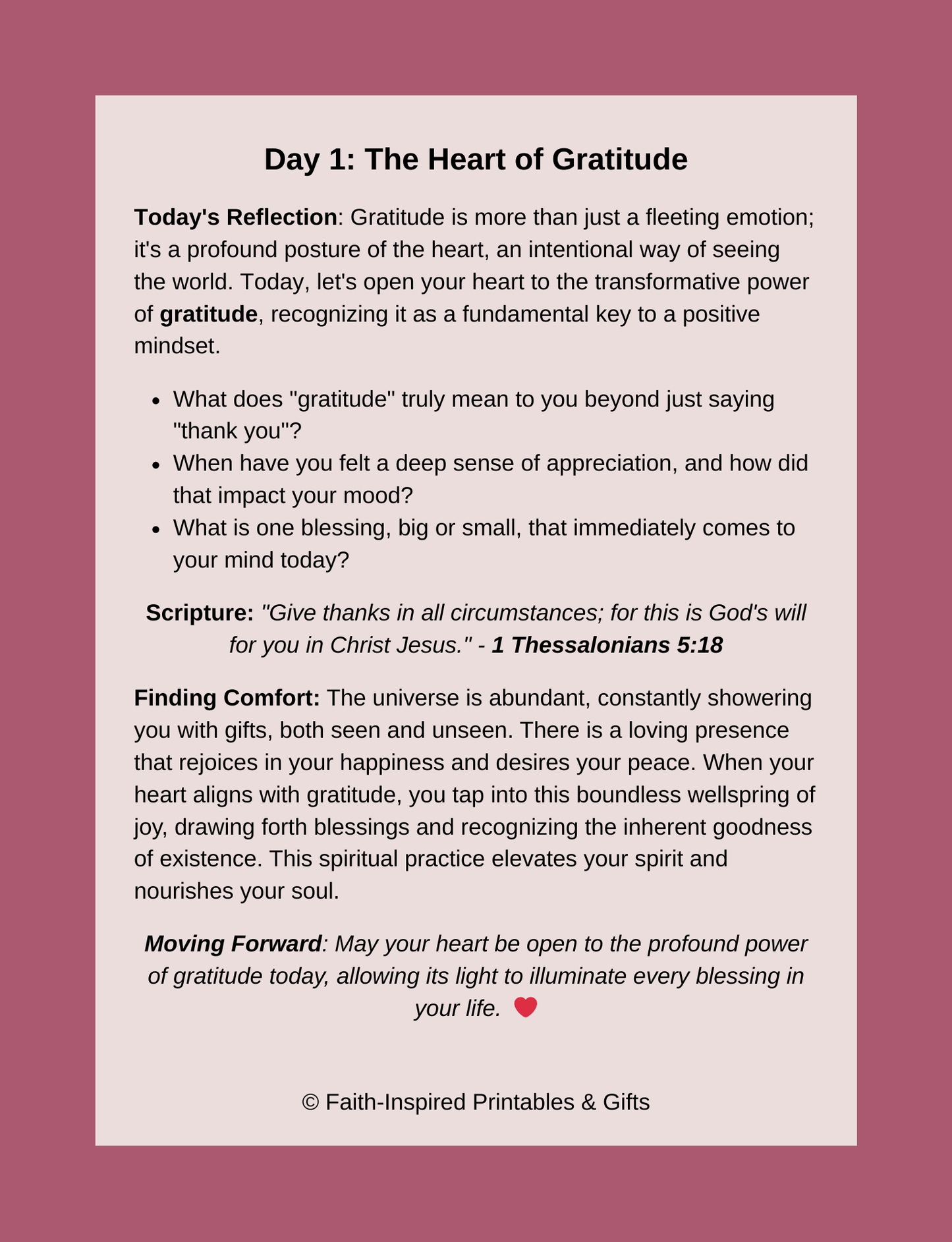 I Am Grateful: A 30-Day Positive Mindset Journal (Empowered Mindset Series): A Daily Devotional & Gratitude Practice for Women Seeking Joy, Peace, and Spiritual Connection Paperback