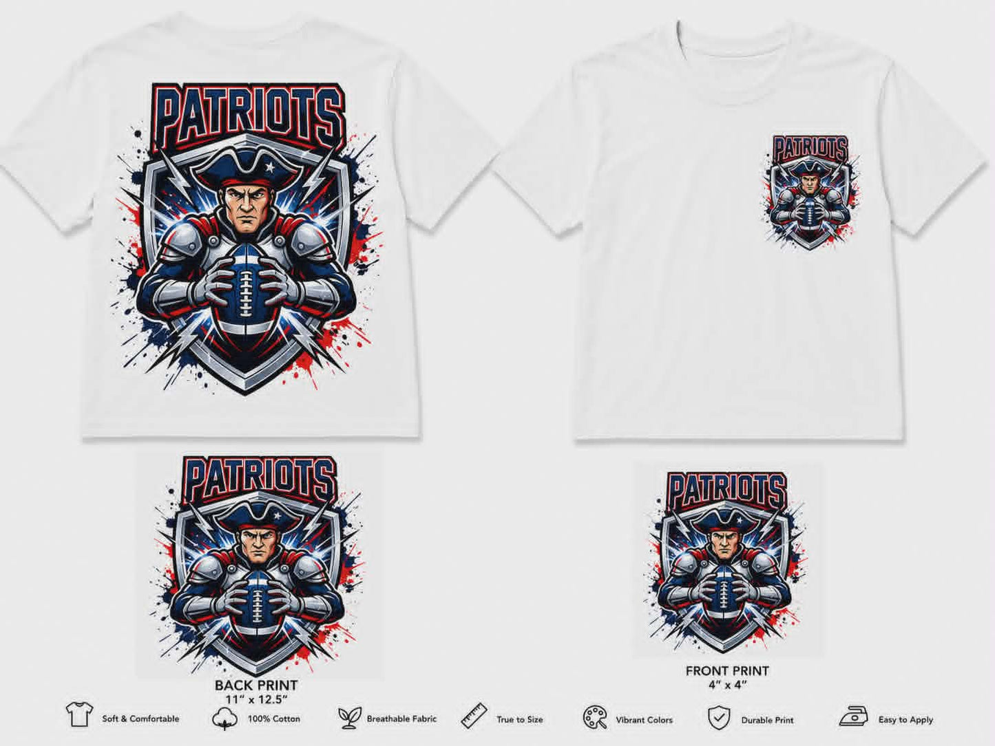 Father's Day, Men's & New England Football Tee – Adult Collection