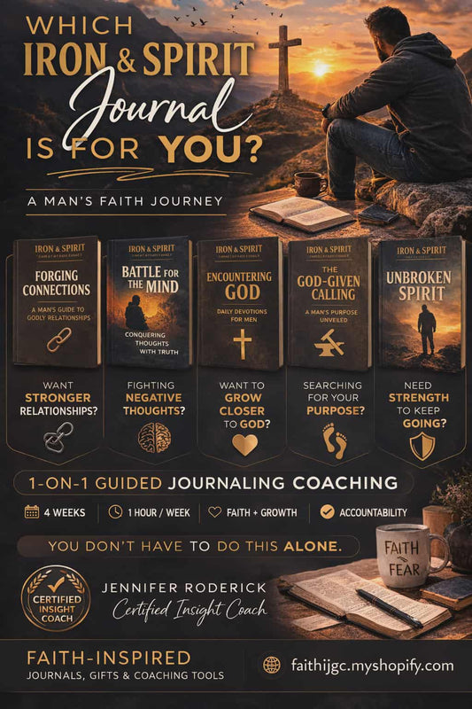 Men’s Strength & Faith Journals: 4‑Week 1‑1 Coaching