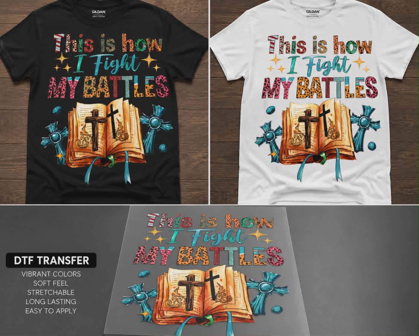 Faith‑Inspired Graphic Tee Collection DTF TSHIRTS