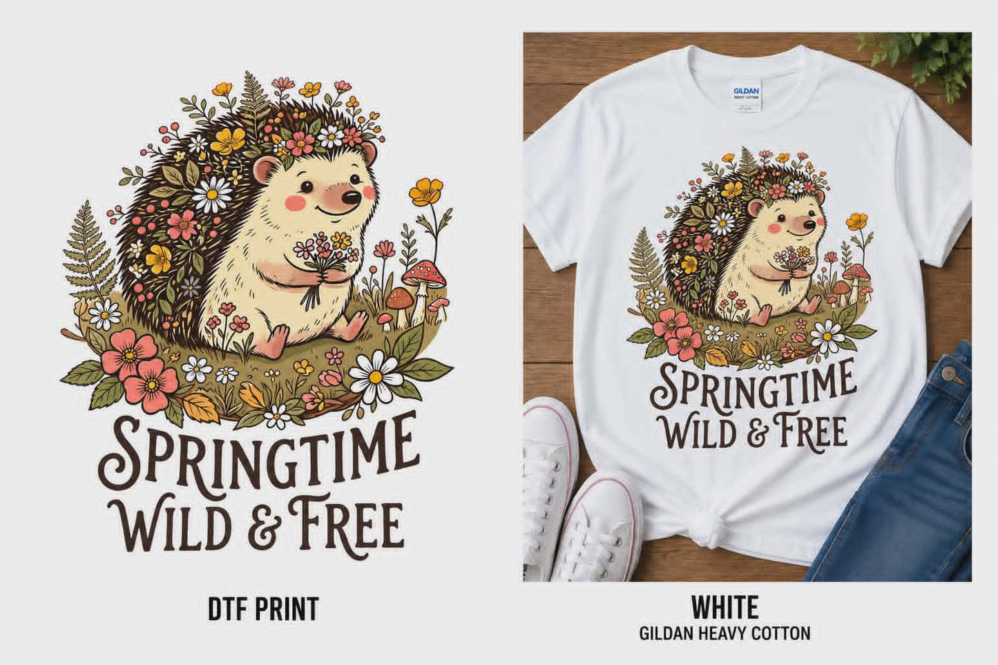 Wild & Free Graphic Tee Collection OUTDOORS, MOUNTAINS, HIKING DTF TSHIRTS